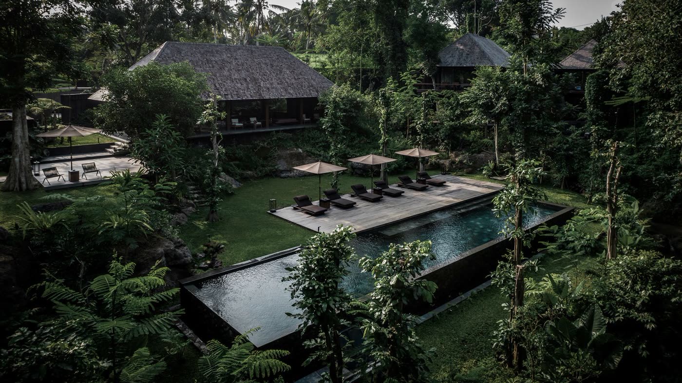 Bali — the resort from above